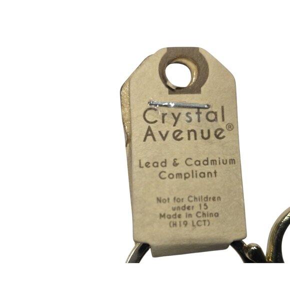 Crystal Avenue Starfish Keychain nwt ocean nautical gift beach vacation sparkle - Picture 2 of 5